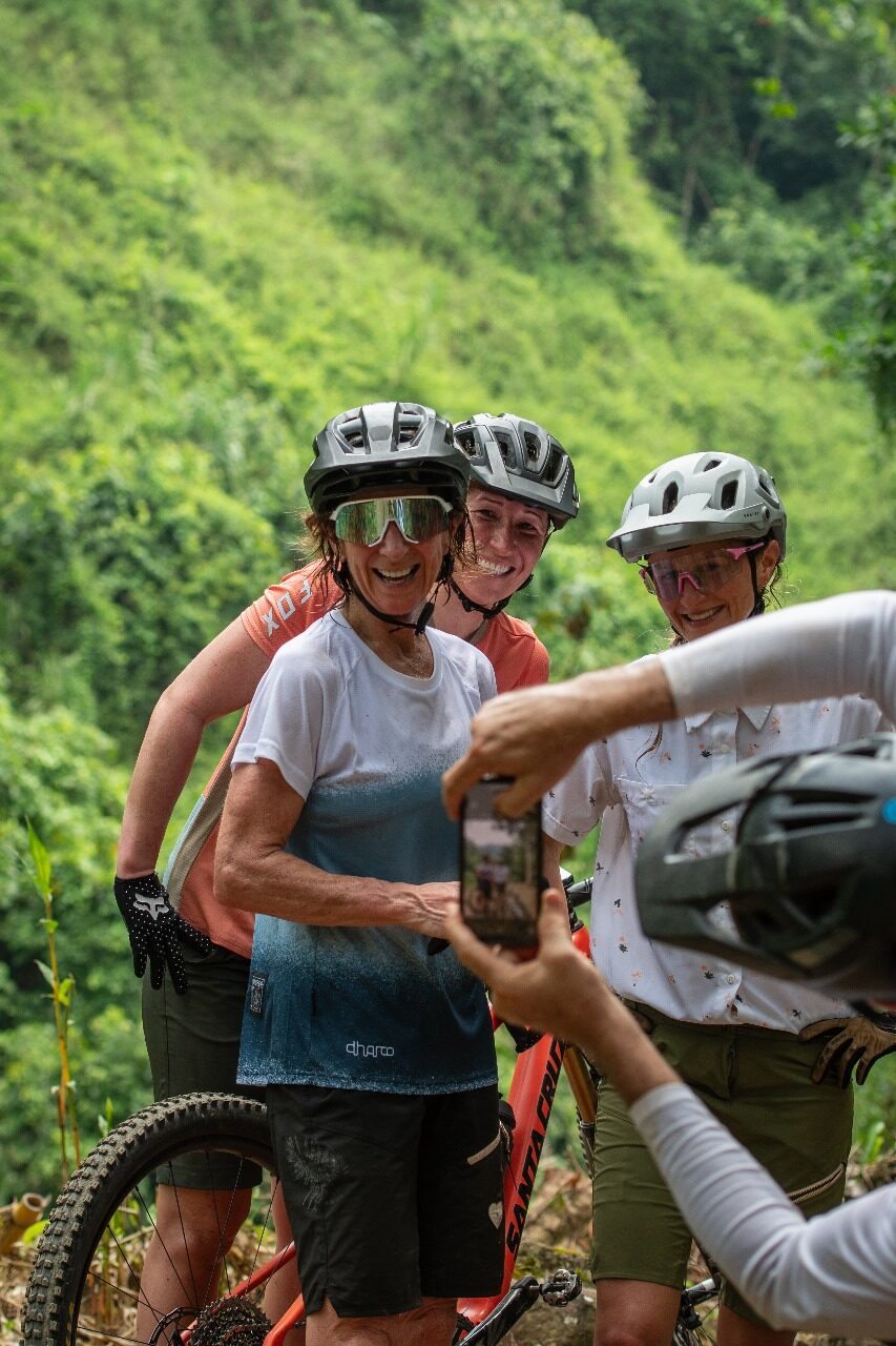Matt and the crew between runs in Costa Rica