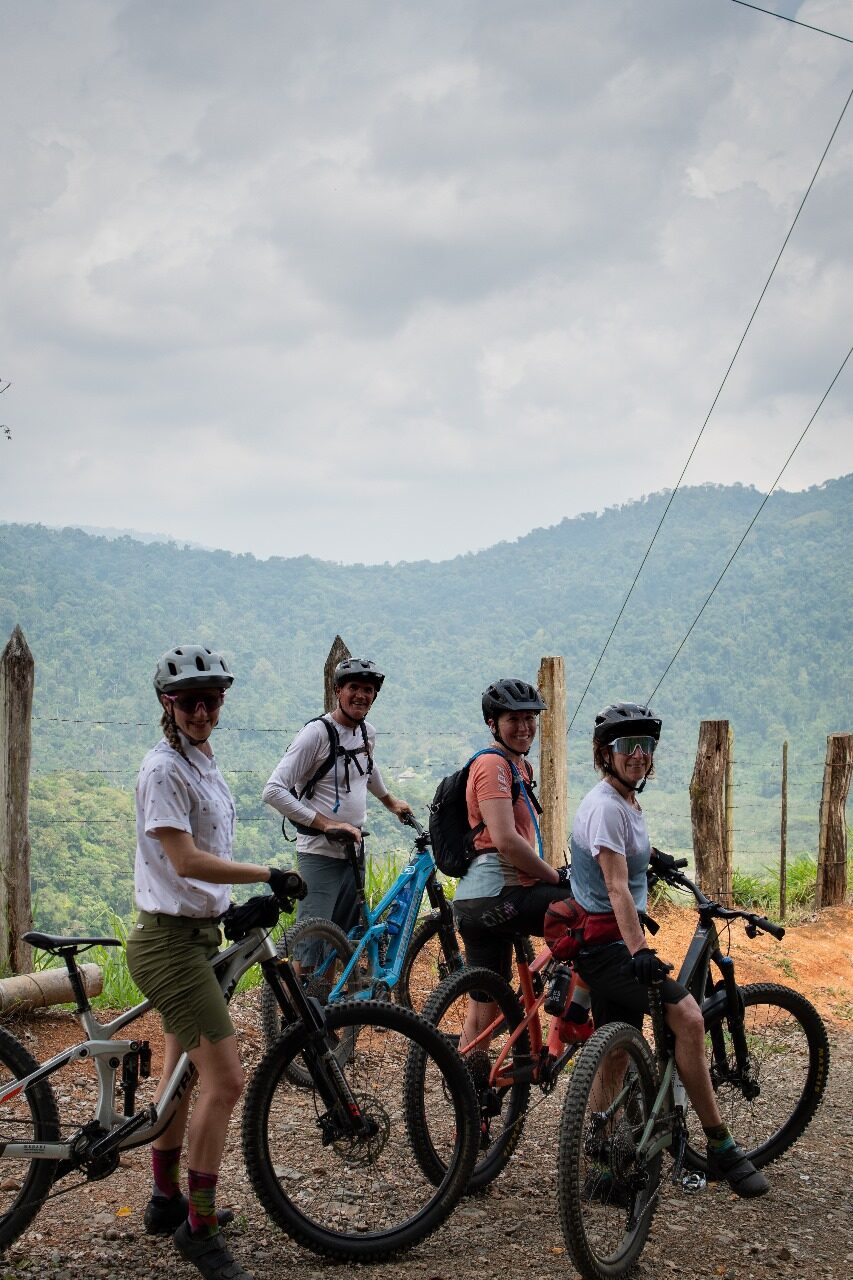 The group at a mountain overlook