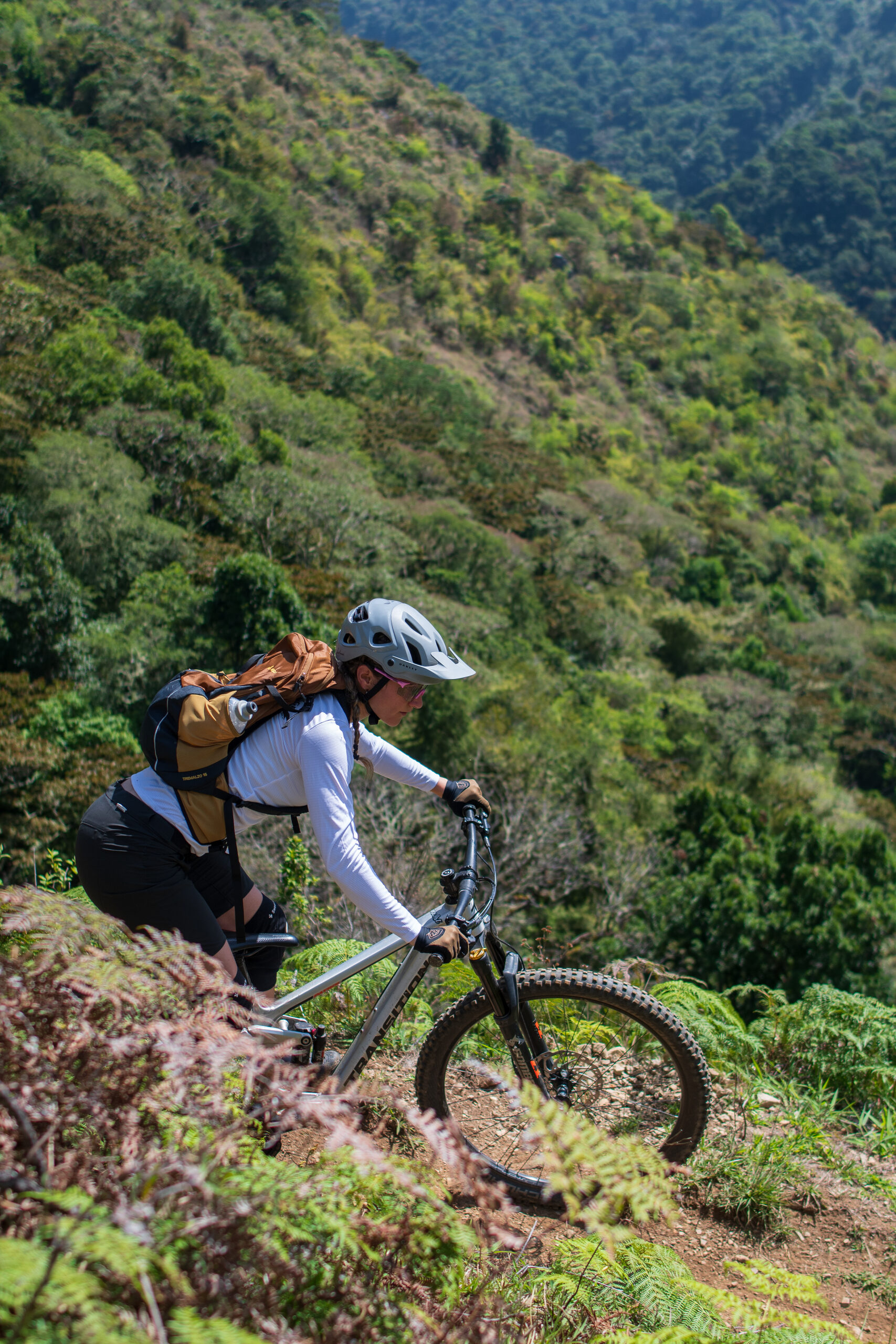 A breather with a valley view